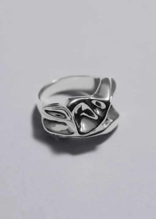 Bague à L’effet Drapé Sculptural