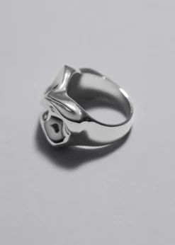 Bague à L’effet Drapé Sculptural