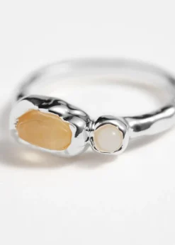 Bague à Pierres Semi-précieuses