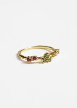 Bague Délicate Avec Strass