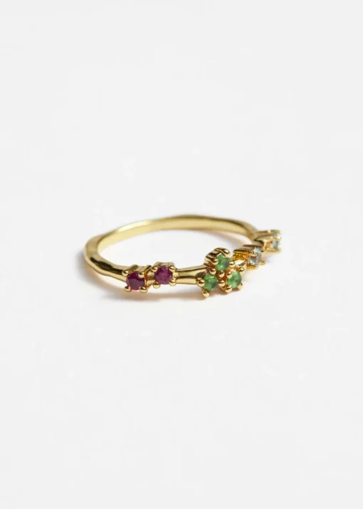 Bague Délicate Avec Strass