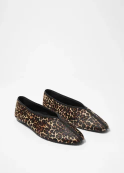 Ballerines à Bouts En Amande