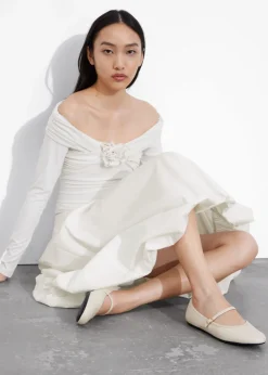 Ballerines Mary Jane En Cuir