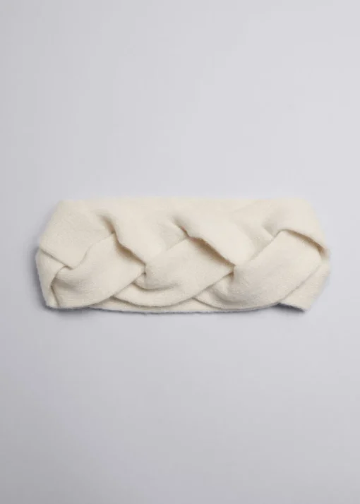 Bandeau En Cachemire Tressé