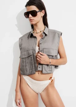 Bas De Bikini à Smocks