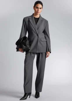 Blazer Habillé à Larges épaules