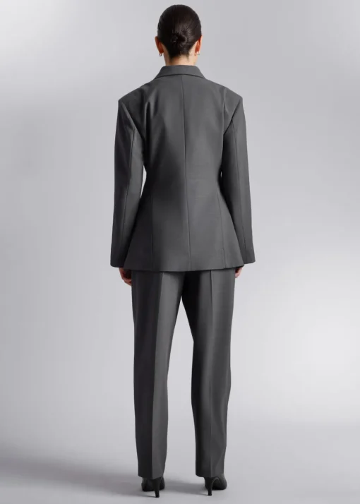Blazer Habillé à Larges épaules