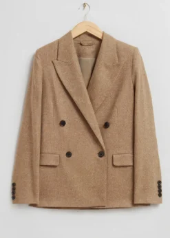 Blazer Habillé En Tweed
