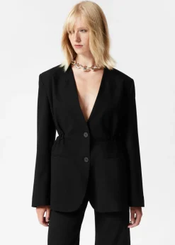 Blazer Sans Col