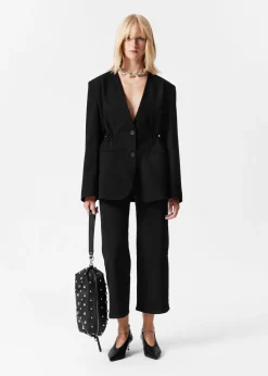 Blazer Sans Col
