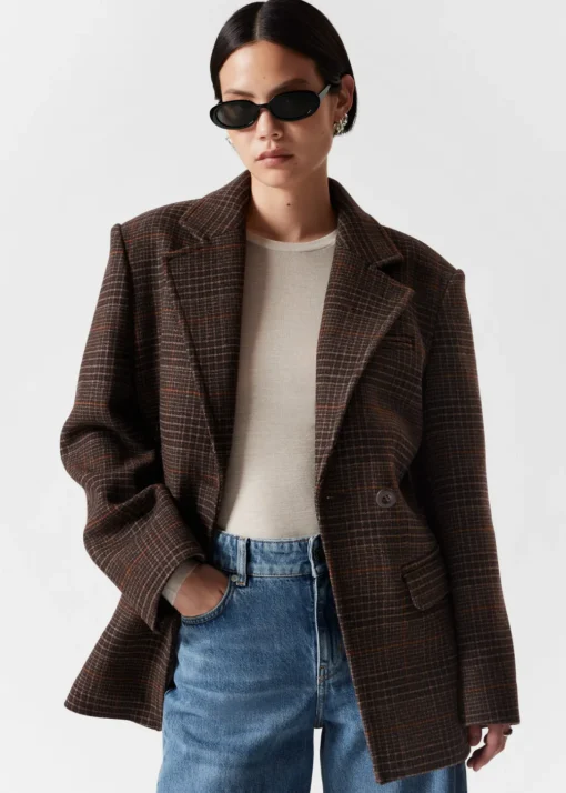 Blazer Structuré En Tweed
