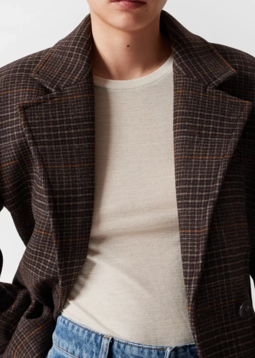 Blazer Structuré En Tweed