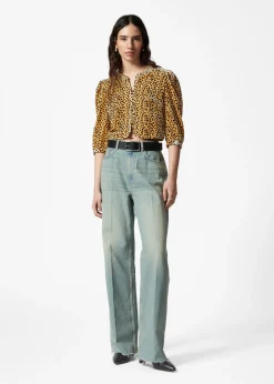 Blouse Courte En Velours