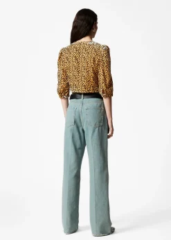 Blouse Courte En Velours