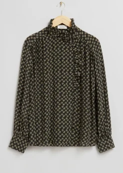 Blouse En Soie Oversize