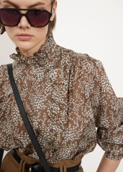 Blouse Oversize à Volants