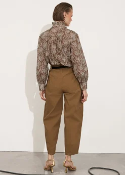 Blouse Oversize à Volants