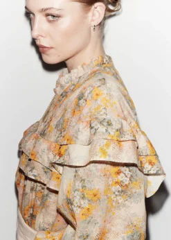 Blouse Oversize à Volants