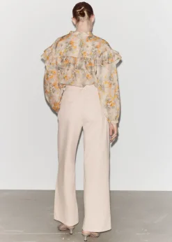 Blouse Oversize à Volants