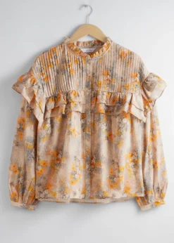 Blouse Oversize à Volants