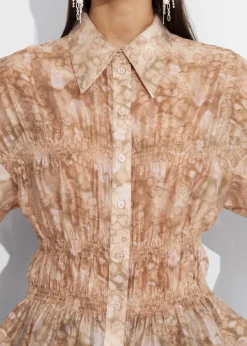 Blouse Transparente à Basque