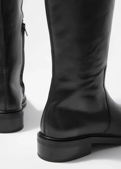 Bottes De Style équitation En Cuir