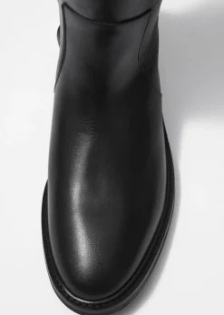Bottes De Style équitation En Cuir