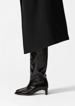 Bottes Hauteur Genou à Bouts Pointus