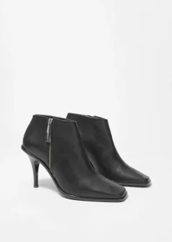 Bottines à Bouts Carrés