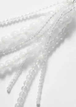 Boucles D’oreilles à Perles En Verre En Cascade