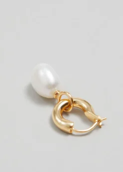 Boucles D’oreilles Avec Perles D’eau Douce