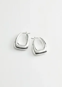 Boucles D’oreilles Créoles Ovales épaisses