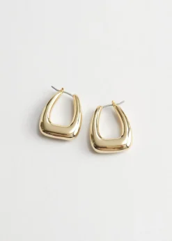Boucles D’oreilles Créoles Ovales épaisses