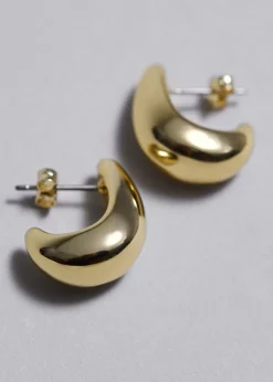 Boucles D'oreilles Incurvées