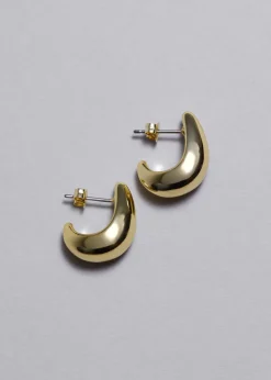 Boucles D'oreilles Incurvées