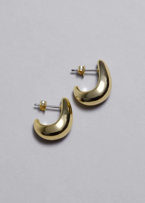 Boucles D'oreilles Incurvées