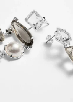 Boucles D'oreilles Pendantes Avec Perles En Strass