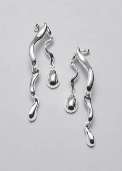 Boucles D’oreilles Pendantes En Forme De Gouttes