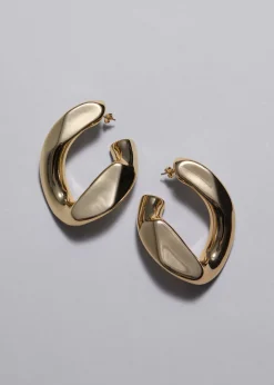 Boucles D'oreilles Torsadées