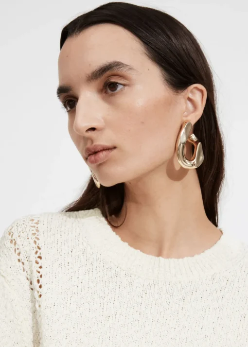 Boucles D'oreilles Torsadées