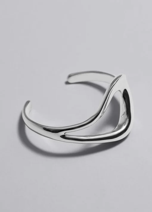 Bracelet Fluide Sculptural