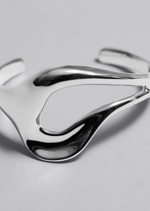 Bracelet Fluide Sculptural