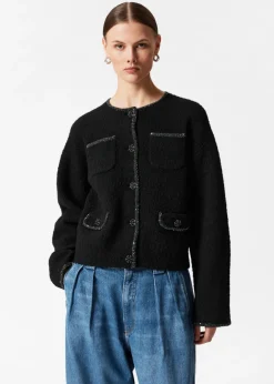 Cardigan Aux Finitions Pailletées