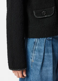 Cardigan Aux Finitions Pailletées