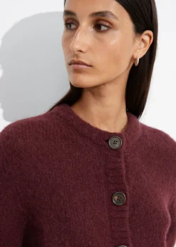 Cardigan Boutonné En Maille