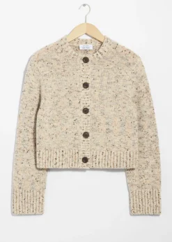 Cardigan Boutonné En Maille