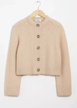 Cardigan Boutonné En Maille