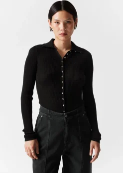 Cardigan Coccinelle En Mérinos