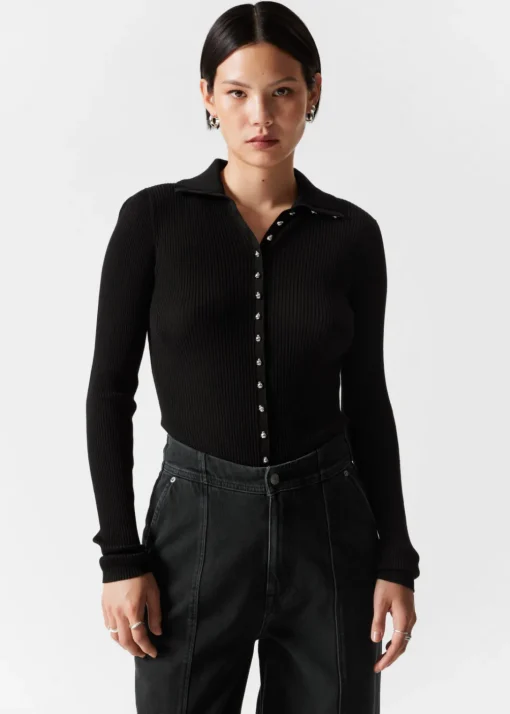 Cardigan Coccinelle En Mérinos