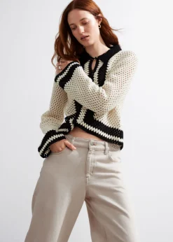Cardigan Crocheté